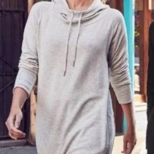 Athleta Cowl Neck Sweatshirt Dress